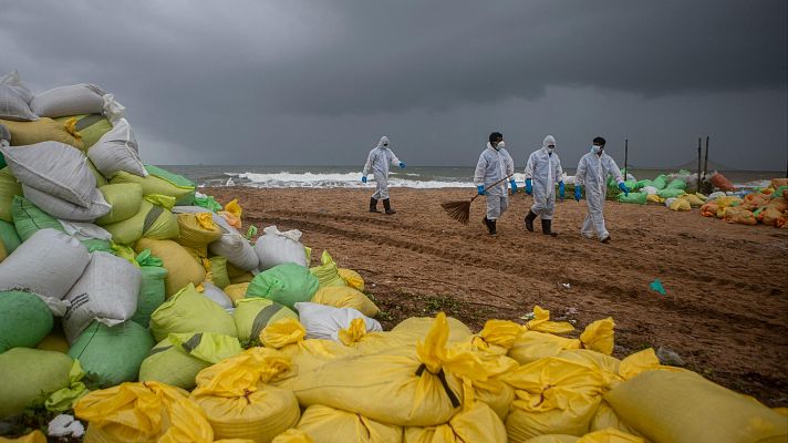 Telediario 2 - La Corte Internacional de Justicia advierte de que la inacción climática es "un acto ilícito"