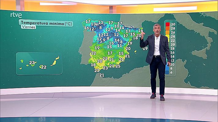 El tiempo - Chubascos y tormentas en el este de Cataluña