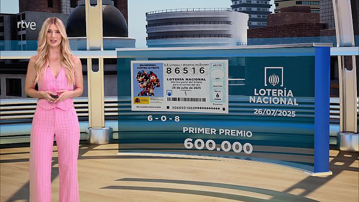Loterías - Sorteo de la Lotería Nacional del 26/07/2025