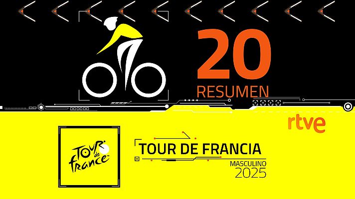 Tour de Francia - Resumen de la etapa 20 del Tour de Francia 2025