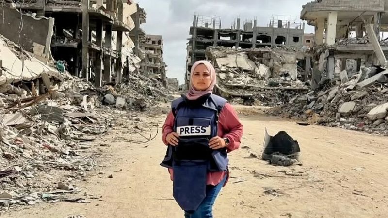 Huda Emad, la voz en español en la Franja de Gaza