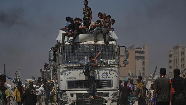 Telediario Fin de Semana - Israel reanuda el envío de ayuda humanitaria a Gaza por tierra y aire