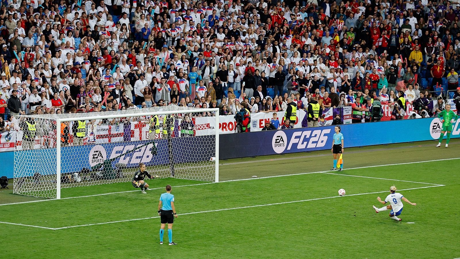 Eurocopa femenina: tanda de penaltis final España - Inglaterra | Ver | Ver