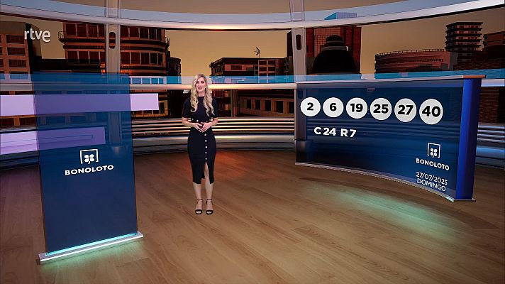 Loterías - Sorteo de la Bonoloto y El Gordo de la Primitiva del 27/07/2025