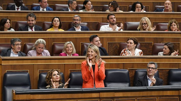 La hora de La 1 - Sumar y PSOE llegan a un acuerdo para aprobar los permisos retribuidos por nacimiento y cuidados