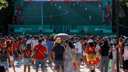 La final entre Inglaterra y España de la Eurocopa en La 1, la más vista de fútbol femenino