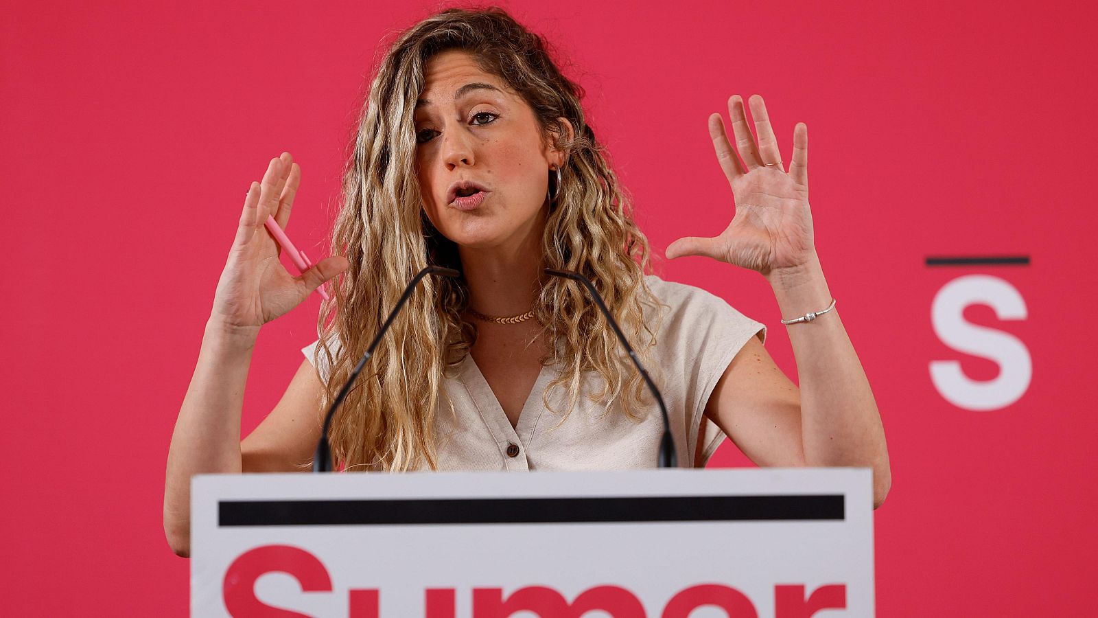 Sumar se ensalza como el "motor" del Gobierno: "Somos la garantía de que se proteja a las personas" - Telediario 1 | Ver