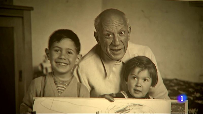 Paloma Picasso ret homenatge al seu germà Claude al Museu Picasso