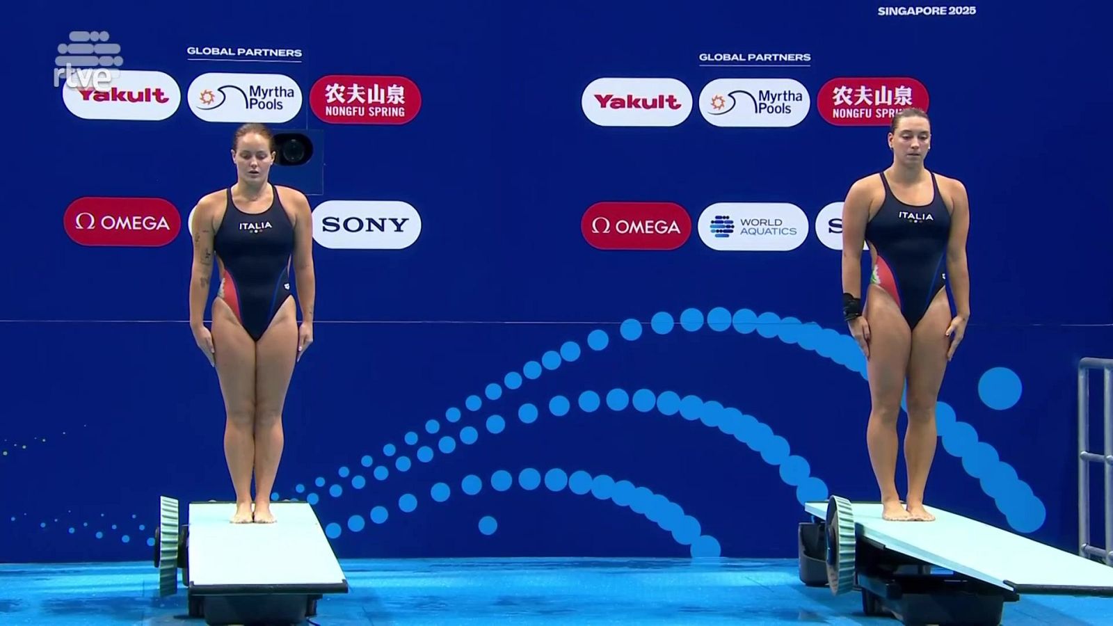 Saltos - Campeonato del Mundo. Final 3m Sincro Femenino - Natación | Ver