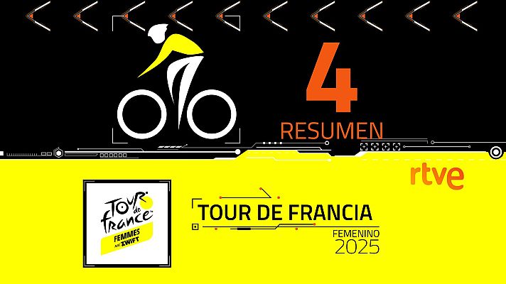 Tour de Francia - Resumen de la 4ª etapa del Tour de Francia femenino 2025