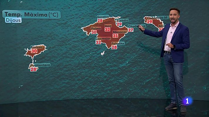 Informatiu Balear - El temps a les Illes Balears - 30/07/25