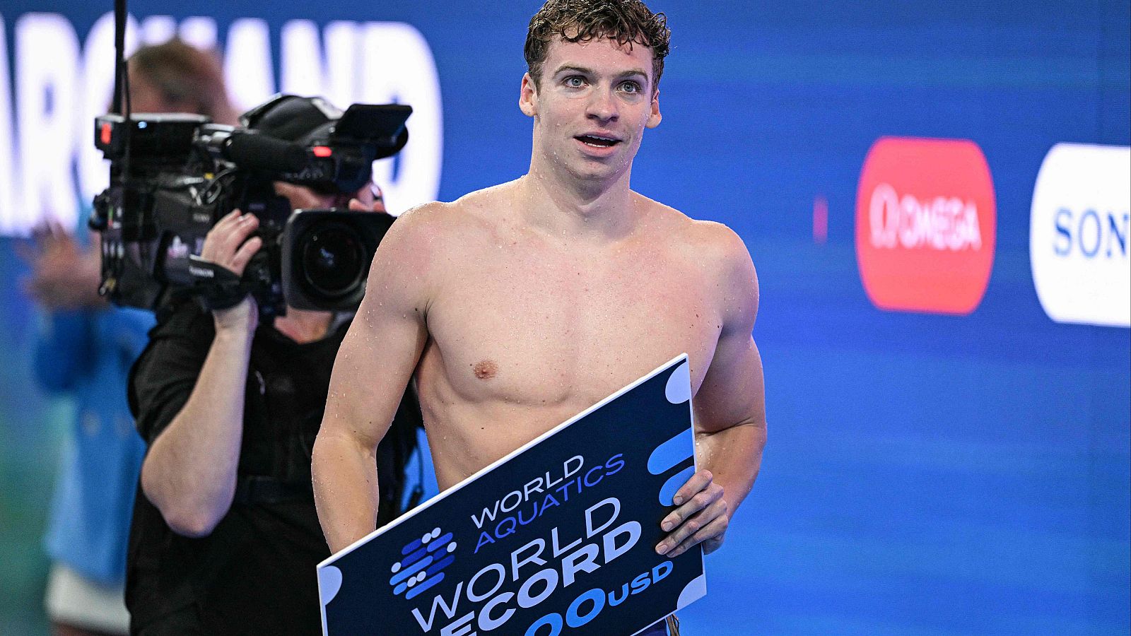 Mundiales natación Singapur 2025: récord Leon Marchand 200 estilos - Natación | Ver