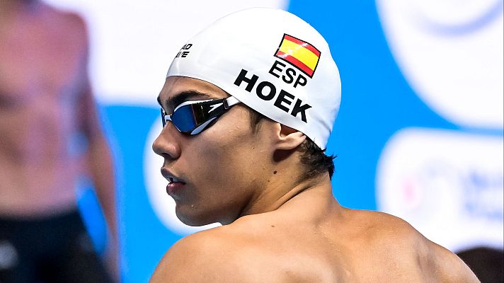 Natación - Luca Hoek bate por segunda vez el récord de España de los 100 libres en los Mundiales de Singapur
