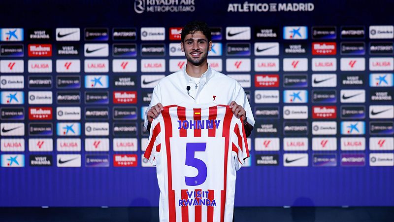 Cardoso, presentado con el Atlético: "Tenemos todas las condiciones para pelear por todos los campeonatos"