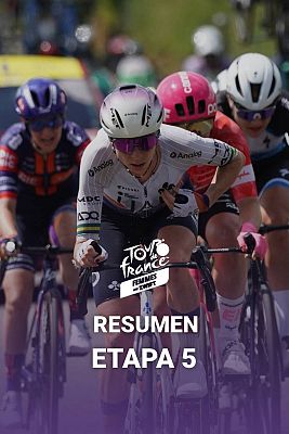 Resumen etapa 5ª del Tour femenino 2025