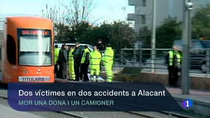 L'informatiu - Comunitat Valenciana - La Comunidad Valenciana en 2' - 17/01/13