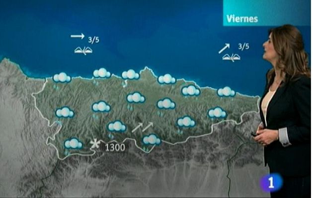 Panorama Regional - El tiempo en Asturias - 17/01/13