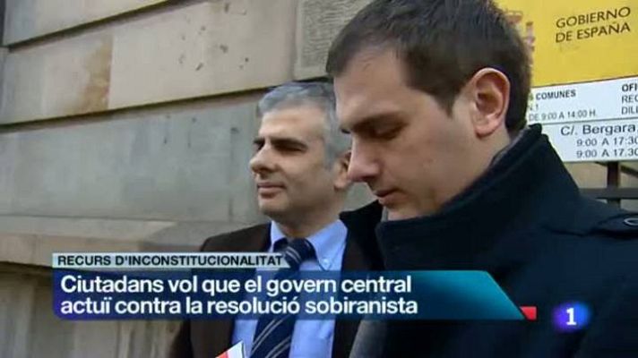 L'Informatiu - Ciutadans vol que el govern central actuï contra la resolució sobiranista