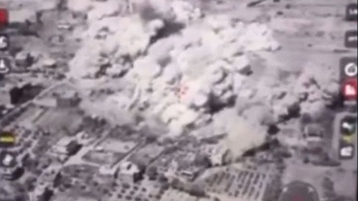 Modo Digital - Saar Hishoren publica un vídeo detonando edificios en Gaza