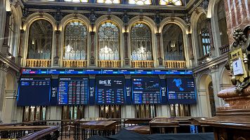 Las bolsas se tiñen de rojo por los aranceles de Trump y el IBEX 35 cae más del 2%
