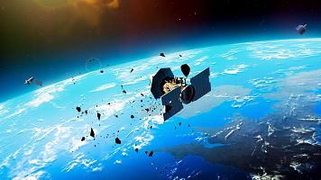Vigilar la basura espacial para evitar colisiones: "El espacio est en disputa y tambin congestionado"