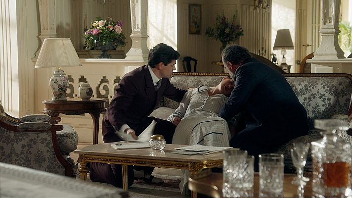 La promesa - Martina se desmaya al observar el cuadro