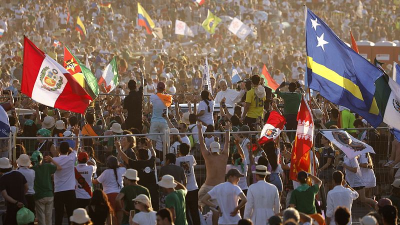 Jubileo de la juventud en Roma, primera vigilia con el papa León XIV