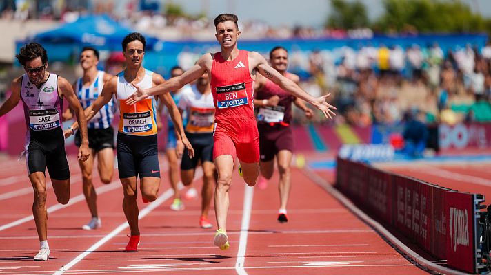 Atletismo - Adrián Ben gana su primer título de España del 1500