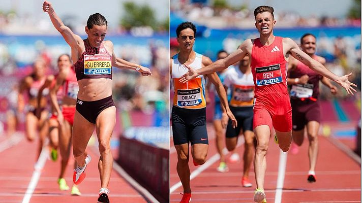 Los Deportes de La1 - Esther Guerrero y Adrián Ben se coronan en el 1.500m
