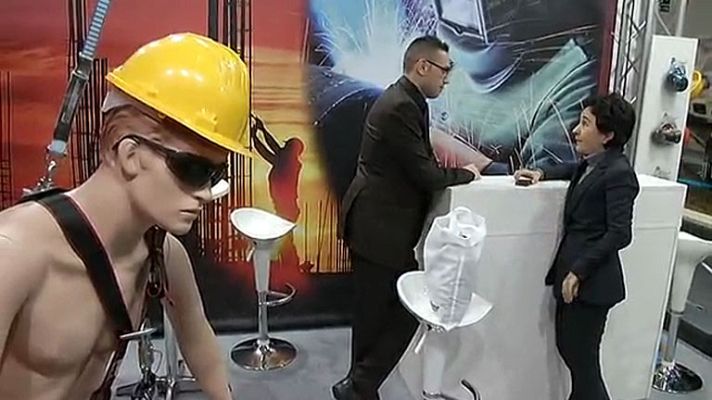 Telediario 1 - Feria de construcción en Múnich