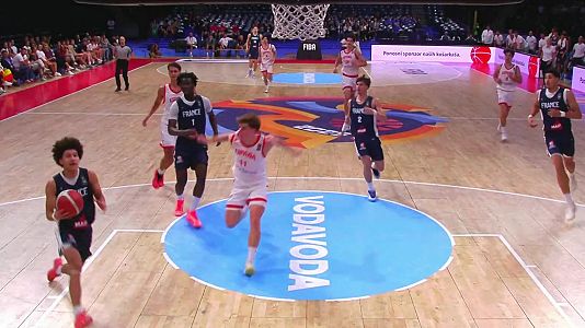 Espaa gana el Eurobasket sub-18 con remontada a Francia y canasta sobre la bocina