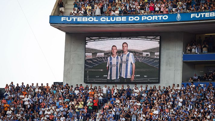 Telediario Matinal - El sentido homenaje a Diogo Jota en el amistoso Oporto-Atlético de Madrid