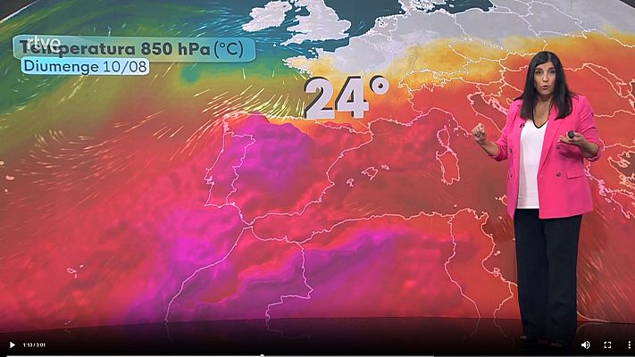 El temps - Arriba una nova calorada