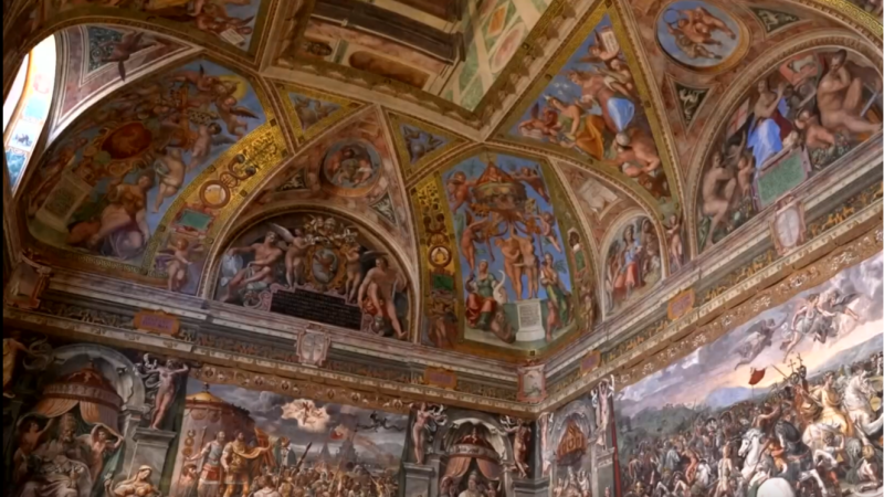 El Vaticano reabre la Sala de Constantino | Ver