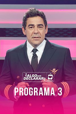 Algo que declarar - Programa 3