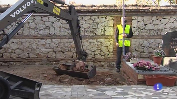 Noticias de Castilla-La Mancha - Exhumaciones en la fosa 3 del cementerio de Guadalajara