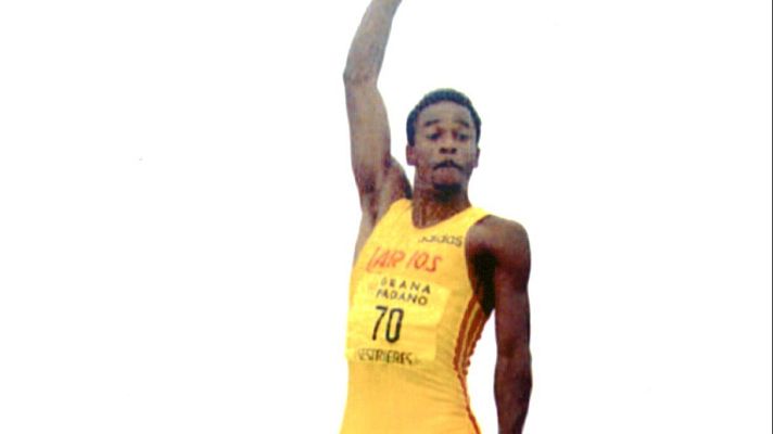 Deportes en el Archivo de RTVE - El récord del mundo de Iván Pedroso en salto de longitud de 8,96 m levanta sospechas