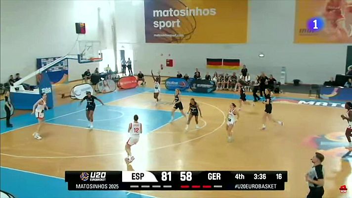  - España vence a Alemania y avanza a los cuartos del Europeo sub-20 femenino