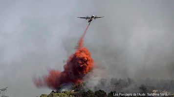 Francia se enfrenta a su mayor incendio en dcadas: un muerto y 16.000 hectreas quemadas