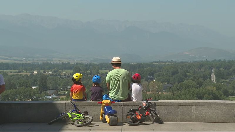 La muntanya, refugi contra la calor amb ocupació alta