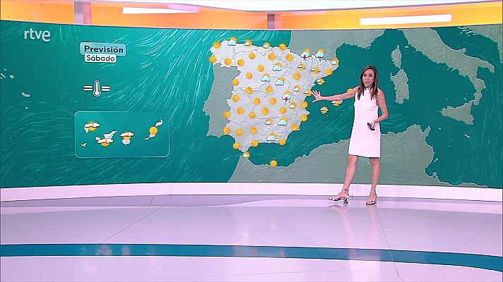 El tiempo - Temperaturas significativamente elevadas en la mayor parte de la Península, Canarias y zonas de Baleares