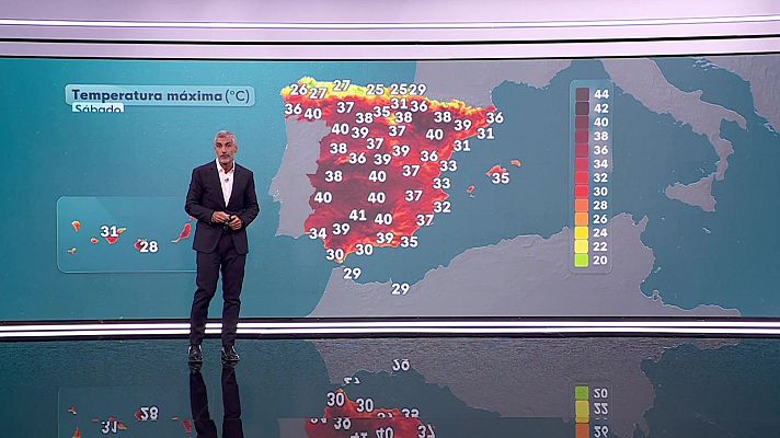 El tiempo - Tormentas con rachas muy fuertes de viento en zonas de montaña del interior peninsular