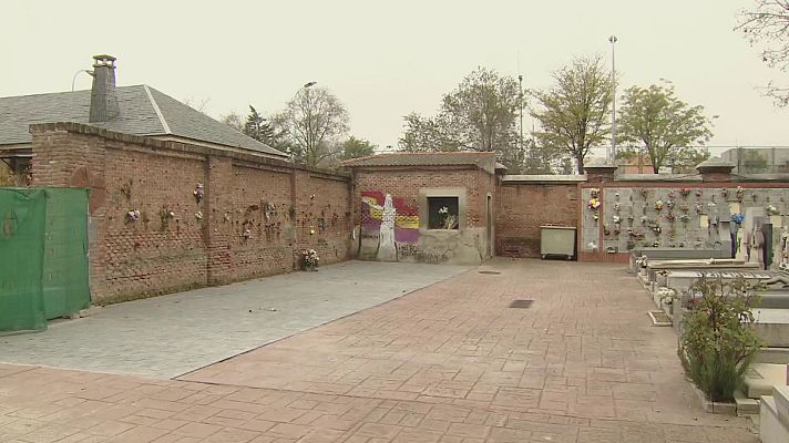 Informativo de Madrid - Desmantelamiento del memorial del cementerio de La Almudena (Madrid)