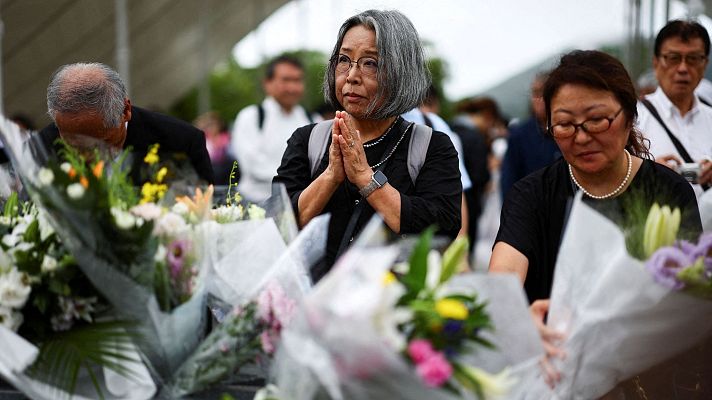 Telediario Fin de Semana - Nagasaki recuerda a las víctimas de la bomba atómica con un llamado contra las armas nucleares