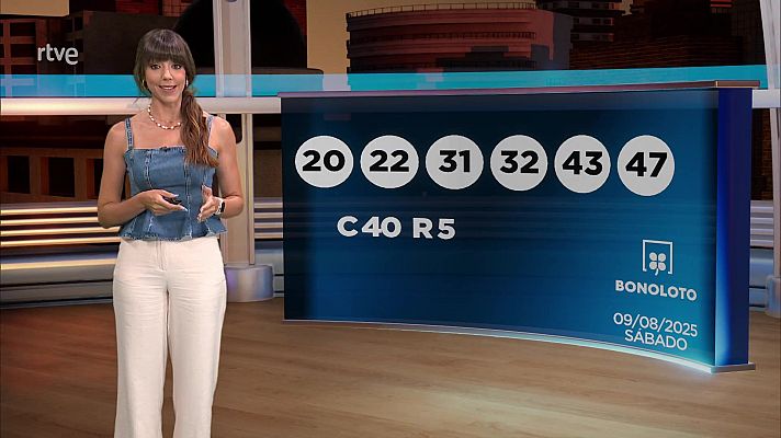 Loterías - Sorteo de la Bonoloto y Primitiva del 09/08/2025