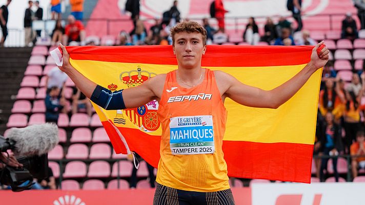 Atletismo - Rafael Mahiques logra en jabalina el quinto oro para España en el Europeo sub-20