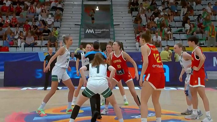 Baloncesto en RTVE - Campeonato de Europa Femenino Sub-20. Final: Lituania - España