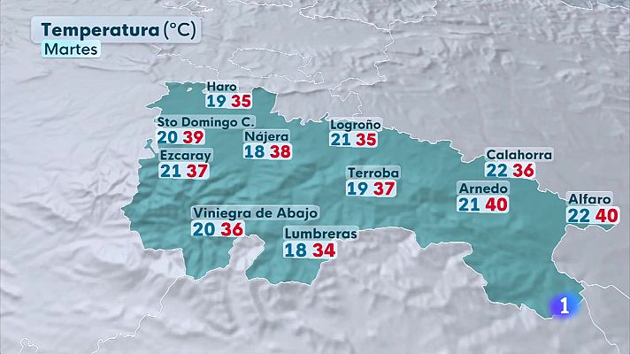 Informativo Telerioja - El tiempo en la rioja - 11-08-2025 - Ver ahora