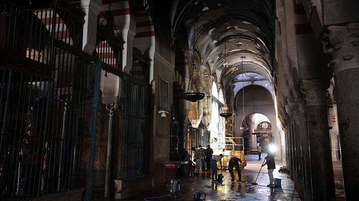 Telediario 1 - Restaurar la Mezquita de Córdoba costará un millón de euros