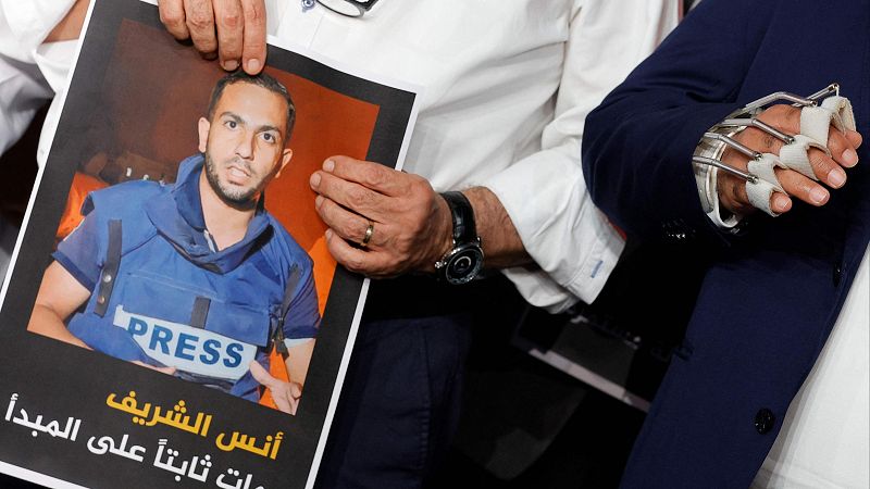 Condena internacional tras el asesinato de cinco periodistas en Gaza | Ver